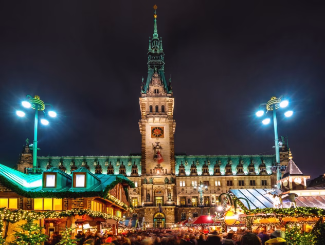 Hamburgi jõulumeeleolu