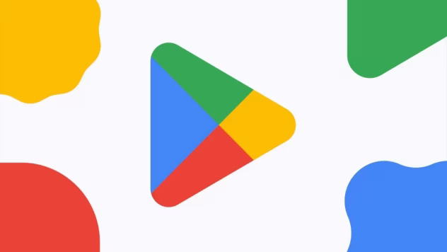 Google Play ja Apple App Store võrdlev illustratsioon