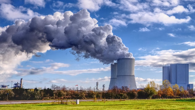 Linnaõhu saastatuse illustratsioon