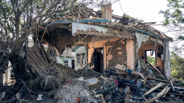 Belgorodi piirkonda tabanud pommitamiste tagajärjed