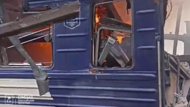 Rünnak Šostka raudteejaamas