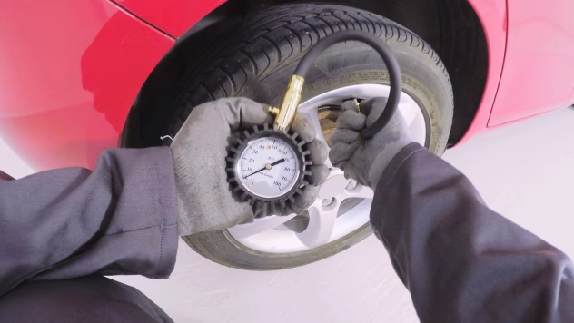 Lumi ja jää auto velgedel