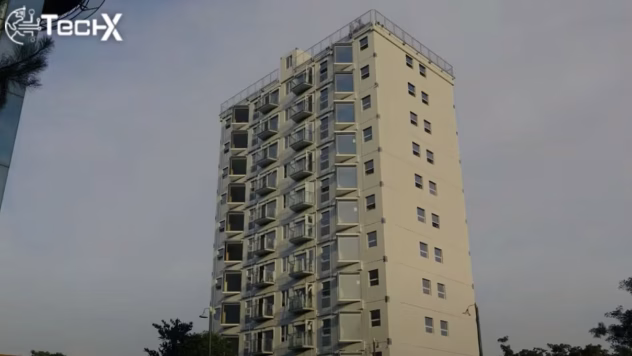 Moodulite paigaldamine kraanaga