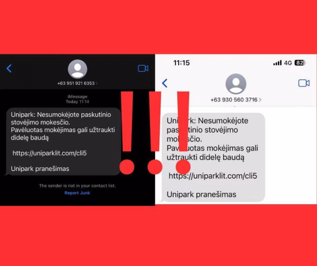 Telefonis petusõnumit lugev inimene