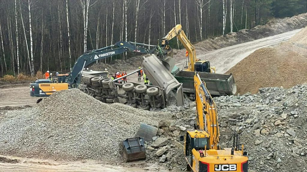 Veokite kokkupõrke tagajärjed Raplamaal