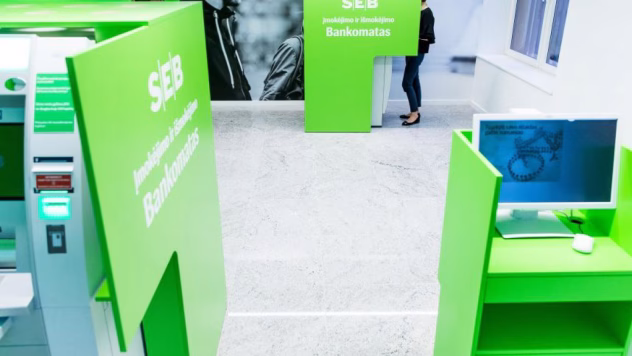 Suletud pangaautomaat väikelinnas