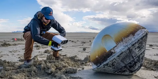 Kosmosekapsli maandumine Austraalia kõrbes