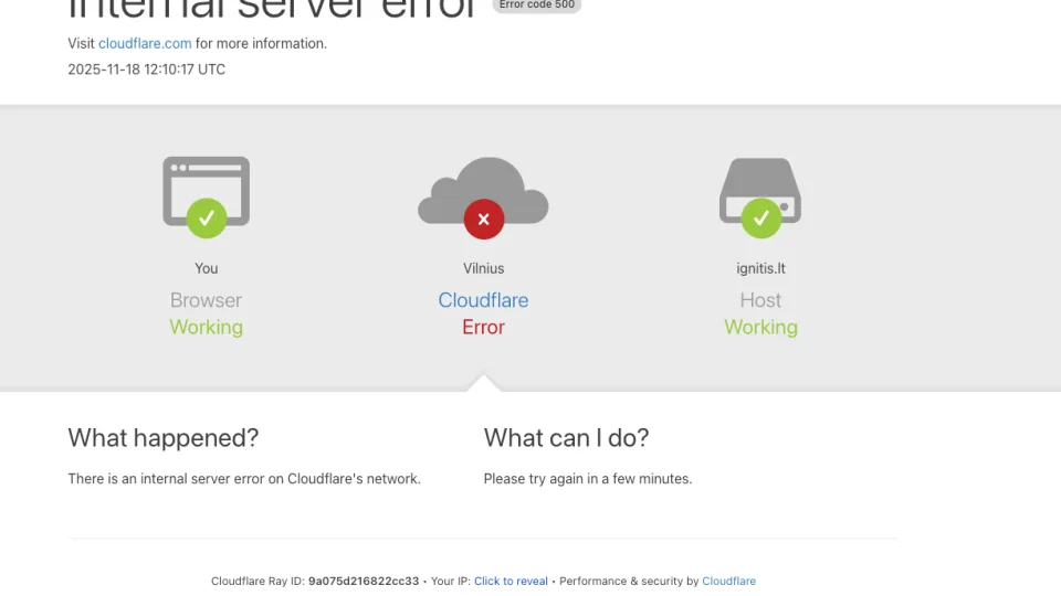 Üks viga, ülemaailmne krahh: Cloudflare’i šokeeriv tõde